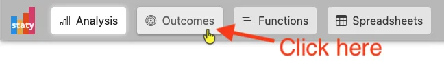 Click "Outcomes"